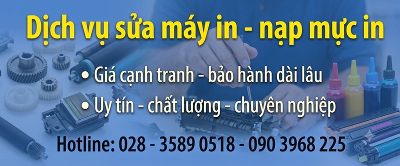 Sửa Máy in - bơm Mực in Chất Lượng Cao