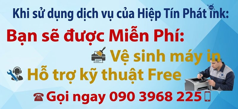 Quyền lợi khi sử dụng dịch vụ của Hiệp Tín Phát ink